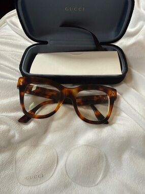 Gucci Women's Tortoise Shell Glasses